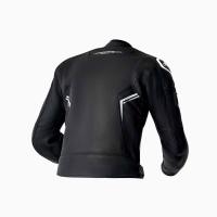 03605 S1 D3O Leather Jacket Black / Black / White