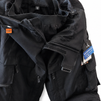 103616 Pro Series Adventure D3O Textile Pants Black / Black
