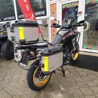 SRT 450 RX, 3x Kufr, výhřev rukojetí a sedla, černá, padací rám