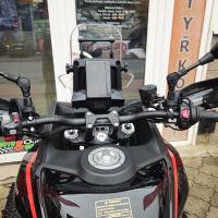 SRT 450 RX, 3x Kufr, výhřev rukojetí a sedla, černá, padací rám