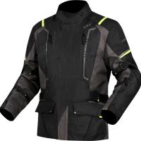 NARVIK MAN JACKET GREY BLACK H-V YELLOW