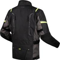NARVIK MAN JACKET GREY BLACK H-V YELLOW