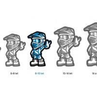 START 125, nastavitelný plyn, těsnicí podložka pro řízení