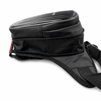 LLB-03 Leg Bag 900D film/PVC Carbon Grain Black
