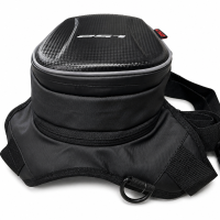 LLB-03 Leg Bag 900D film/PVC Carbon Grain Black