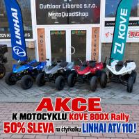 800X Rally, AKCE 50% SLEVA na dětskou čtyřkolku Linhai ATV 110