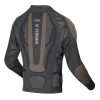 X-TERRAIN MAN JACKET BLACK GREY
