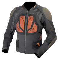 X-TERRAIN MAN JACKET BLACK H-V ORANGE