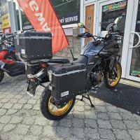 625 DSX, padací rám, drátěná kola, 47/35 kW,  Tour edice vč. 3 ks kufrů