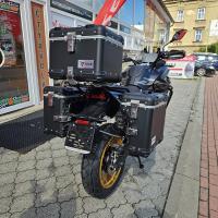 625 DSX, padací rám, drátěná kola, 47/35 kW,  Tour edice vč. 3 ks kufrů