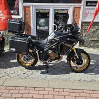 625 DSX, padací rám, drátěná kola, 47/35 kW,  Tour edice vč. 3 ks kufrů