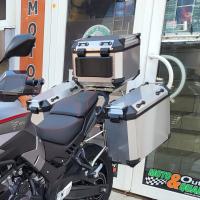 pro motocykly VOGE 500 DSX, 2 x boční 42l + topcase 36l