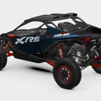MAVERICK R XRS 999T SAS DCT Dusty Navy & Legion Red MY26