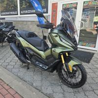 SR 450 X, DVOUVÁLEC, nastavitelné tlumiče, TCS, ABS, padací rám