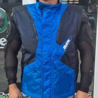 TRANS JACKET modrá