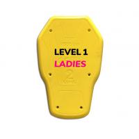 CONTOUR PLUS LADIES MEMORY 2026 BACK PROTECTOR YELLOW