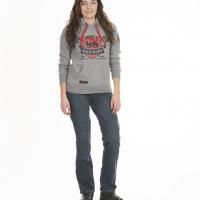 RACE DEPT 88 0053 HOODIE GRY