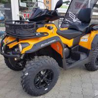 na čtyřkolku Can-Am Outlander G2