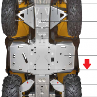 pro čtyřkolky Can-Am Outlander G2 / G2 MAX (do r.2016), Renegade G2S (do r.2016), pár