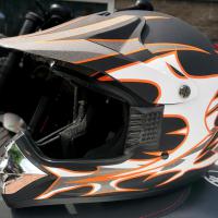 MX H 620 Matt Black/Orange