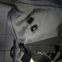 bag GEAR DUFFLE black/neon yellow