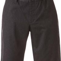 Essex Pinstripe Short Charcoal